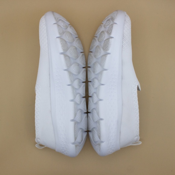 Skechers GOwalk White Knit Slip On Comfort Shoes 124957 Women's Size 10 - Picture 6 of 8